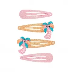 hair clip nieke, palm tree