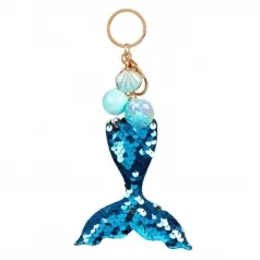 key ring zelia, mermaid blue 