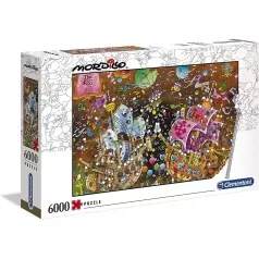 mordillo  - the kiss - puzzle 6000 pezzi