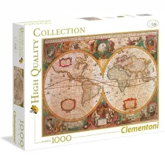 old map - puzzle 1000 pezzi high quality collection