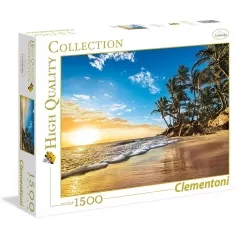 tropical sunrise - puzzle 1500 pezzi high quality collection