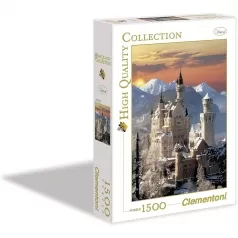 neuschwanstein - puzzle 1500 pezzi high quality collection