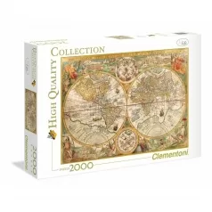 ancient map - puzzle 2000 pezzi high quality collection