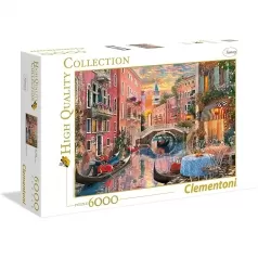 venice evening sunset - puzzle 6000 pezzi high quality collection