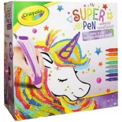 super pen - unicorno neon