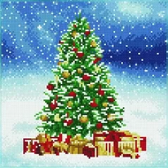 christmas tree - diamond dotz intermediate 51143 30,5x30,5cm