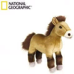 cavallo di przewalski - peluche 30cm national geographic