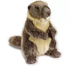 marmotta - peluche 30cm national geographic