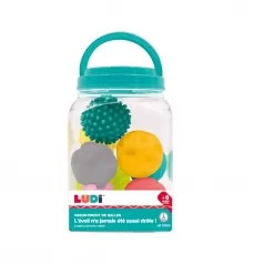 assortimento 8 palline sensoriali