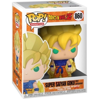 dragon ball z- super saiyan goku first appearence 9cm - funko pop 860