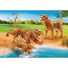 famiglia di tigri