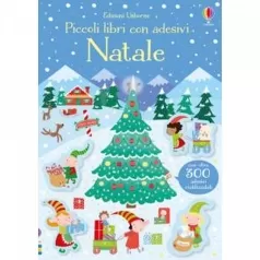 natale. piccoli libri con adesivi. ediz. a colori