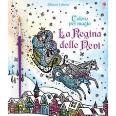 la regina delle nevi. coloro per magia