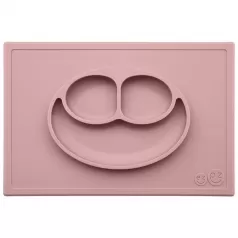 piatto da tavolo in silicone a scomparti - happy mat cipria