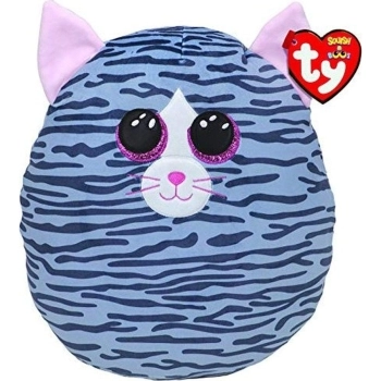 squish-a-boos - kiki - cuscino peluche gattina 33cm