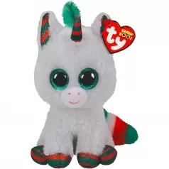 snowfall - peluche unicorno natale 15cm