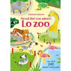 piccoli libri con adesivi - lo zoo