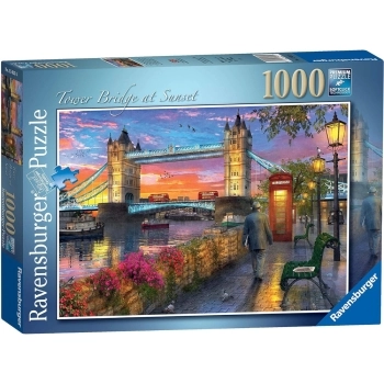 tower bridge al tramonto - puzzle 1000 pezzi