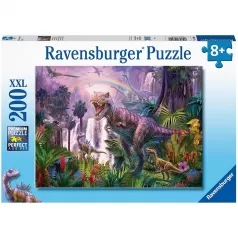 paese dei dinosauri - puzzle 200 pezzi xxl