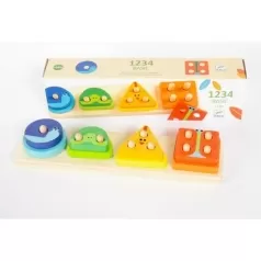 basic 1234 - forme in legno da incastrare