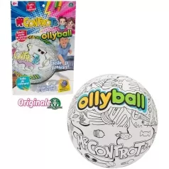 me contro te - olly ball palla gonfiabile da colorare