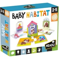 babies and habitats - puzzle duo