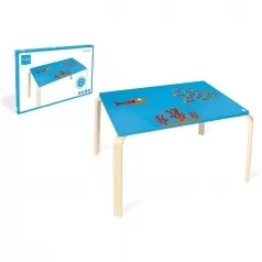 tavolo in legno pesce maurice 70x50x45cm