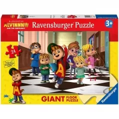 alvin - puzzle 24 pezzi pavimento