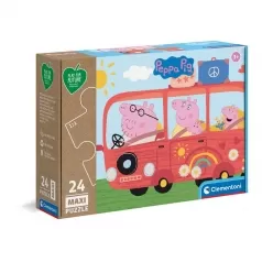 peppa pig - puzzle 24 pezzi maxi - play for future
