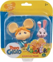 topo gigio - blister con due personaggi assortiti