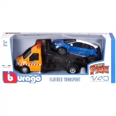 carro attrezzi con auto 1:43 die-cast