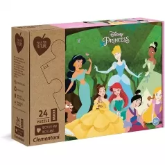 principesse disney - puzzle 24 pezzi maxi - play for future