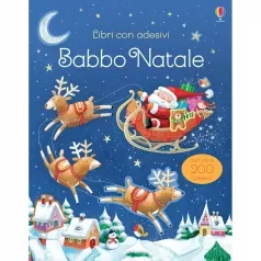 babbo natale. con adesivi. ediz. a colori