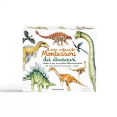 il mio cofanetto montessori dei dinosauri. nuova ediz. con gadget