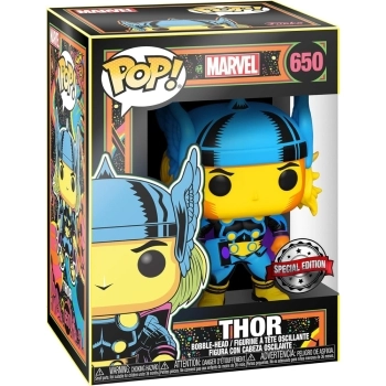 marvel - thor black light 9cm - funko pop 650