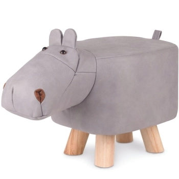 pouff ippopotamo 30x30x50cm