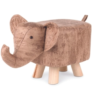 pouff elefante striato 30x30x50cm