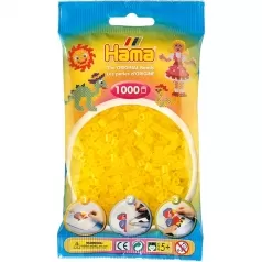hama busta 1000 pezzi midi - giallo traslucido
