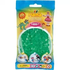 hama busta 1000 pezzi midi - verde traslucido