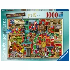 awesome alphabet f e g - puzzle 1000 pezzi