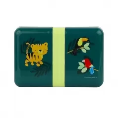 contenitore porta pranzo da decorare, tigre - senza bpa!