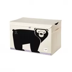 baule portagiochi orso bruno
