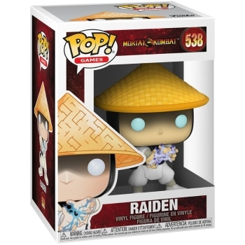 mortal kombat - raiden - funko pop 538
