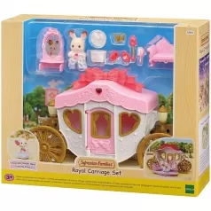 set carrozza reale con personaggio e accessori