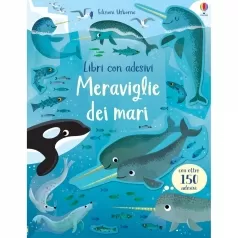 meraviglie dei mari. con adesivi. ediz. a colori
