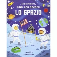 lo spazio. con adesivi