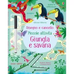 giungla e savana. ediz. a colori. con gadget