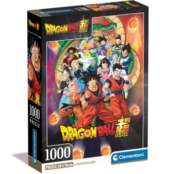 dragon ball super - puzzle 1000 pezzi high quality collection