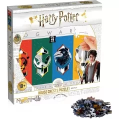 harry potter house crests - puzzle 500 pezzi