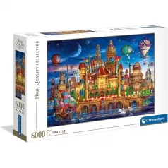 downtown - puzzle 6000 pezzi high quality collection